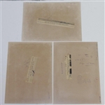 Gary Player Group of Ten (10) Wire Photos - Various Years & Dimensions