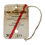 1953 The OPEN Championship at Carnoustie Ticket #219 - Hogan Win