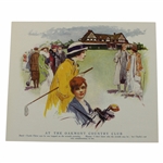 Circa 1910 Oakmont Country Club Art Image 