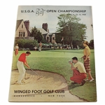 1959 US Open at Winged Foot Official Program - Billy Casper Winner