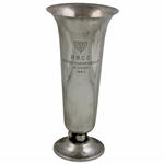 1964 BBCC Womens Championship Winner Cartier Sterling Silver Trophy