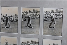 Ben Hogan Swing Sequence Display -Framed