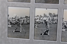 Ben Hogan Swing Sequence Display -Framed