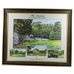 2019 Masters Commemorative Edition Framed Poster Signed By Artist 