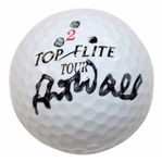 Art Wall Signed Personal Used & Marked Top-Flite Golf Ball JSA ALOA