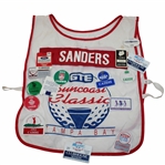 Doug Sanders GTE Suncoast Classic Caddie Bib w/Lot Of Caddie Badges 