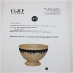 2005 WGC NEC Inv. Contestant Ltd Ed Wedgwood Bowl #25/120