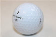Lee Elder Signed Maxfli Max Distance 100 Golf Ball JSA ALOA