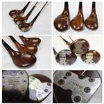 Althea Gibson's Personal Used 1962 US Amateur Wilson Golf Irons, Woods & Putter in Bag 