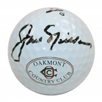 Jack Nicklaus Signed Oakmont Country Club Logo Golf Ball JSA ALOA