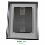 97 Merit Award Presented to Gary Player from Compleat Golfer - Framed