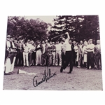 Arnold Palmer Signed Black And White Photo JSA ALOA