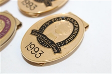 Four (4) 1993 PGA Championship at Inverness Club Commemorative Money Clips
