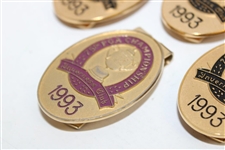 Four (4) 1993 PGA Championship at Inverness Club Commemorative Money Clips
