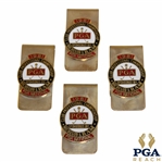 Four (4) 1981 PGA of America Club Professional Championship at PGA National GC Clips/Badges