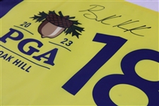 Brooks Koepka Signed 2023 PGA Championship at Oak Hill CC Screen Flag Beckett #BL67020