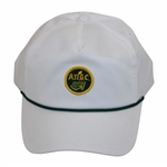 Augusta National Golf Club White Circle Logo Patch Rope Lightweight Hat - New with Tags
