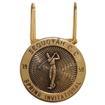 1958 Spring Invitational at Sequoyah CC Contestant Badge/Clip