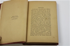 1895 'Golf & Golfing Book' 1st Ed Book by James P. Lee