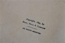 1895 'Golf & Golfing Book' 1st Ed Book by James P. Lee