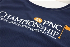 John Daly & John Daly Jr. Signed PNC Championship Caddie Bib JSA ALOA