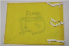 Arnold Palmer Signed 2004 Masters Embroidered Flag - Final Masters JSA ALOA