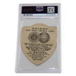 1897 J Baines Golf Shield Here Goes This Ought To Touch The Spot - PSA Authentic Altered #67723838