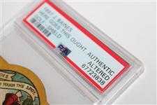 1897 J Baines Golf Shield Here Goes This Ought To Touch The Spot - PSA Authentic Altered #67723838