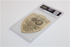 1897 J Baines Golf Shield Here Goes This Ought To Touch The Spot - PSA Authentic Altered #67723838