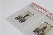 Three (3) 1923 Morris And Sons Golf Strokes Series Tobacco Golf Cards
