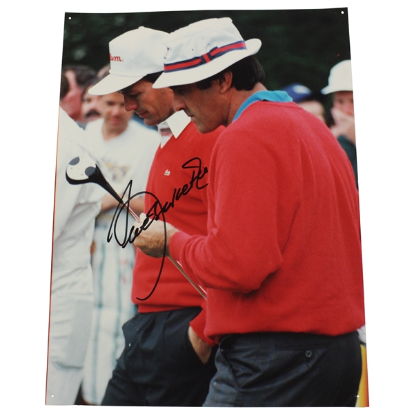Seve Ballesteros Signed 8x10 Color Original Kodak Photo JSA ALOA