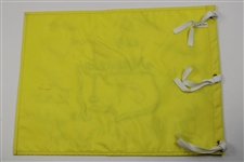 Masters CHAMPS Flag Signed by 20 w/Jack Center Logo JSA ALOA