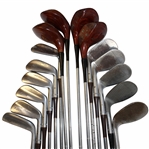 Babe Zaharias' Personal Wilson Golf Clubs Gifted to & Used by Ann Gregory w/ 'BZD' Headcovers