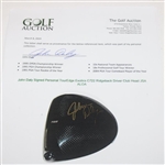 John Daly Signed Personal TourEdge Exotics C722 Ridgeback Driver Club Head JSA ALOA