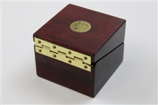 Augusta National Clubhouse Wooden Opening Clock w/World Time Dial - Undated