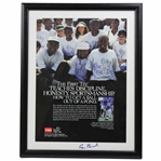 President George W. Bush Signed The First Tee Poster - Framed JSA ALOA