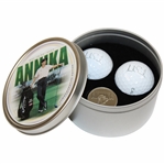 Annika Callaway Signature Golf Balls with Coin In Tin