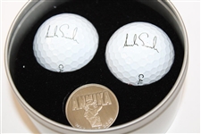 Annika Callaway Signature Golf Balls with Coin In Tin