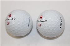 Annika Callaway Signature Golf Balls with Coin In Tin