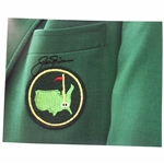 Jack Nicklaus Signed The Masters Green Jacket 8x10 Photo JSA ALOA