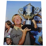 Jack Nicklaus Signed PGA Wanamaker Trophy 8x10 Photo JSA ALOA
