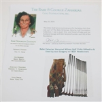 Babe Zaharias' Personal Wilson Golf Clubs Gifted to & Used by Ann Gregory w/ 'BZD' Headcovers