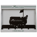Masters Tournament 6 Hook Wall Art New In Package