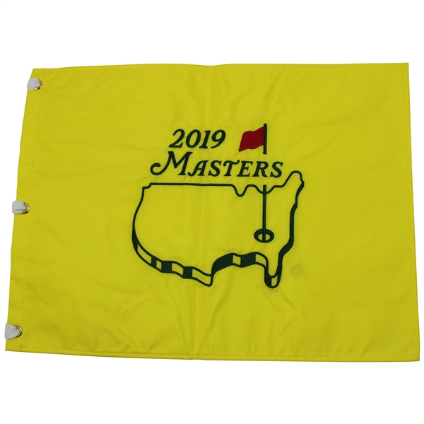 2019 Masters Embroidered 2019 Masters Tournament Embroidered Flag - Tiger 4th