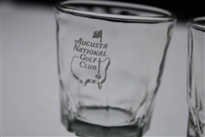 Pair Of Vintage Augusta National Golf Club Members Shot Glasses