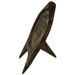 Cast Iron Tee Marker With Original Paint
