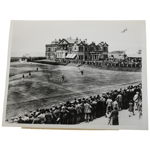 1934 R&A St. Andrews 18Th Green Press Photo