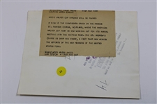 1934 R&A St. Andrews 18Th Green Press Photo
