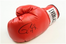 Roy Jones Jr Signed Red Left-Hand Everlast Boxing Glove with COA