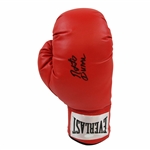 Roberto Duran Signed Red Right-Hand Everlast Boxing Glove with COA